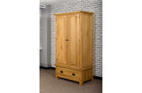 Duddon Oak Gents Wardrobe - The Sofa Group