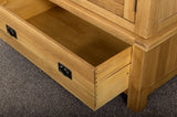 Duddon Oak Gents Wardrobe - The Sofa Group