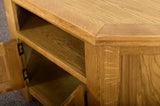 Grasmere Oak Corner TV Unit - The Sofa Group