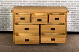 Grasmere Oak 3 Over 4 Chest - The Sofa Group