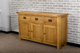 Grasmere Oak Large Sideboard - The Sofa Group