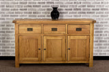 Grasmere Oak Large Sideboard - The Sofa Group