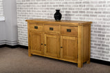 Grasmere Oak Large Sideboard - The Sofa Group