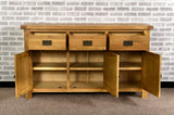 Grasmere Oak Large Sideboard - The Sofa Group