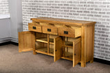 Grasmere Oak Large Sideboard - The Sofa Group