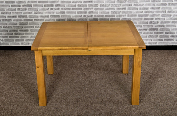 Duddon Oak Compact Ext Table - The Sofa Group
