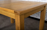 Duddon Oak Compact Ext Table - The Sofa Group