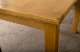 Duddon Oak Compact Ext Table - The Sofa Group