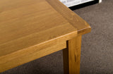 Duddon Oak Compact Ext Table - The Sofa Group