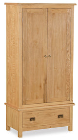 Duddon Oak Gents Wardrobe