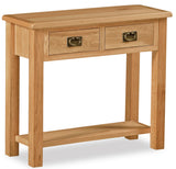 Duddon Oak Console Table