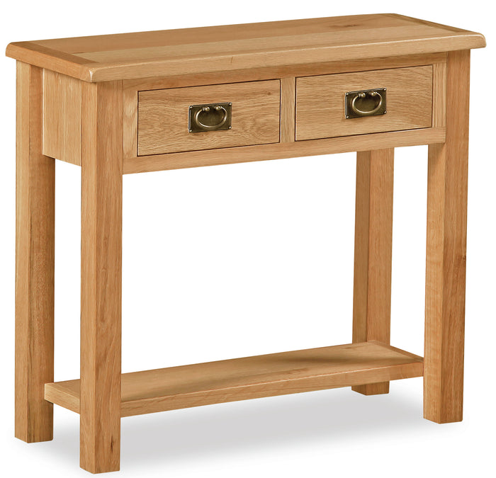 Duddon Oak Console Table