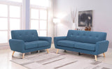 Kimberley 3 seater sofa blue