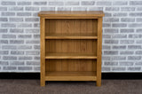 Duddon Oak Low Bookcase - The Sofa Group