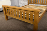 Grasmere Oak 5'0 King Size Bed - The Sofa Group