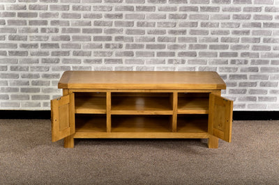 Grasmere Oak Large TV Unit - The Sofa Group