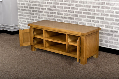 Grasmere Oak Large TV Unit - The Sofa Group