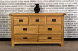 Grasmere Oak 3 Over 4 Chest - The Sofa Group