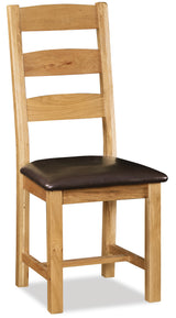 Duddon Oak Ladder Back Dining Chair