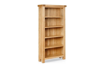 Grasmere Oak Large Bookcase - The Sofa Group
